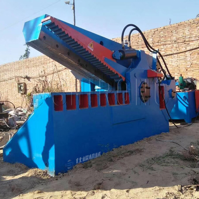 scrap metal crocodile shearing machine