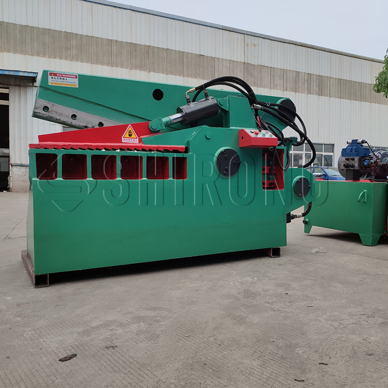 scrap metal crocodile shearing machine