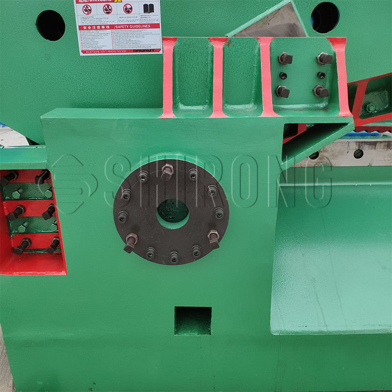 scrap metal crocodile shearing machine