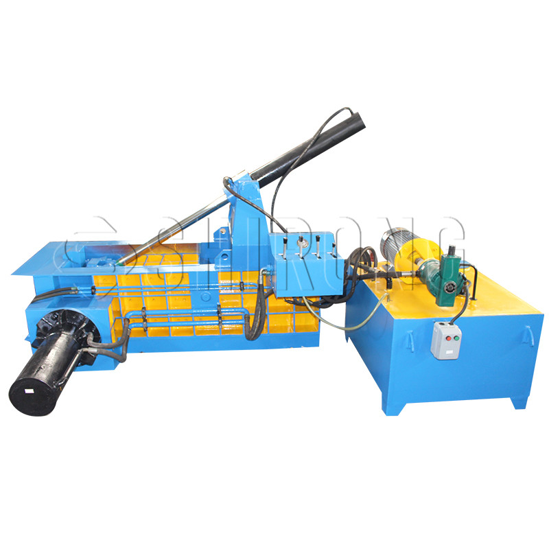 scrap metal baling machine